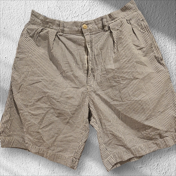 Polo Ralph Lauren Classic-Fit Stretch Seersucker Shorts 32 Waist - Picture 1 of 2